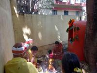 Shri Chitrapur Math Bengaluru: Vardhanti at Nagadevata, Annamma, Chamunda, and Marikamba Sannidhi-s (14 Jan 2025)